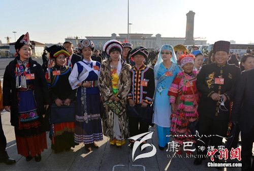 2014兩會：少數民族代表委員的特色帽飾