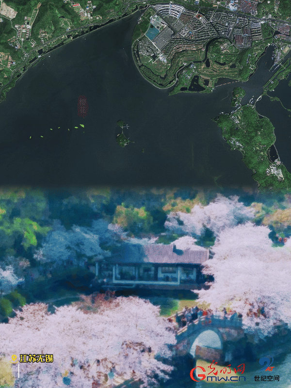 清明游玩賞花圖鑒來了！衛(wèi)星鏡頭帶你先睹為快